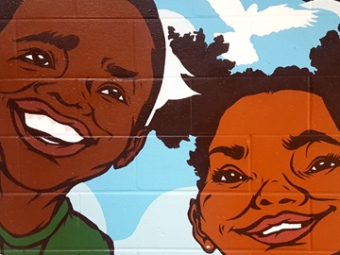 We Rise Mural(@ Flat Rock Elementary School)